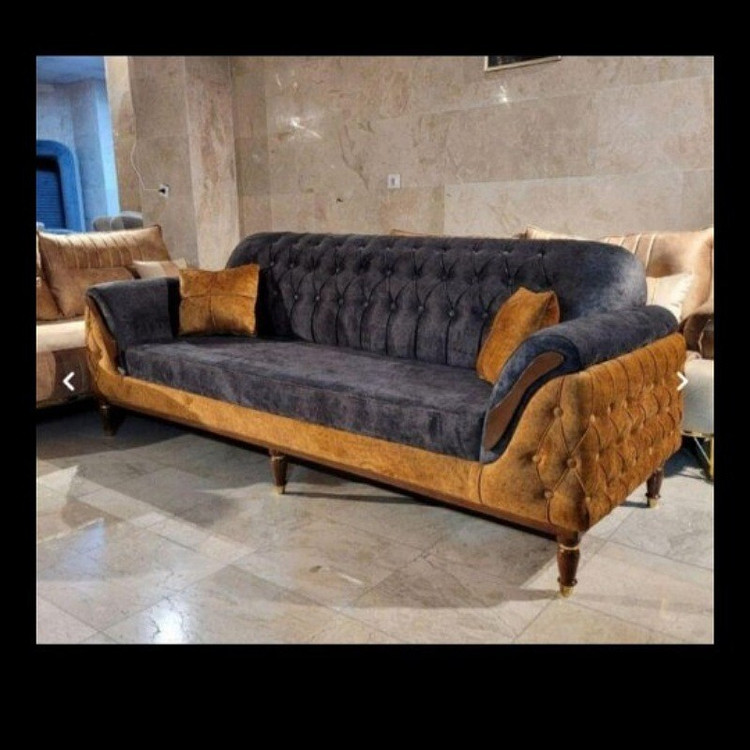 مبل راحتی ۷ نفره پاریس چوب روس ( ارسال به عهده مشتری و بصورت پسکرایه)