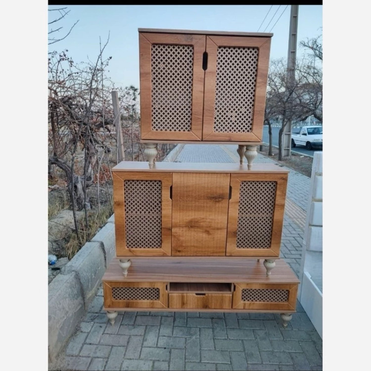میز تلوزیون حصیری (پس کرایه)