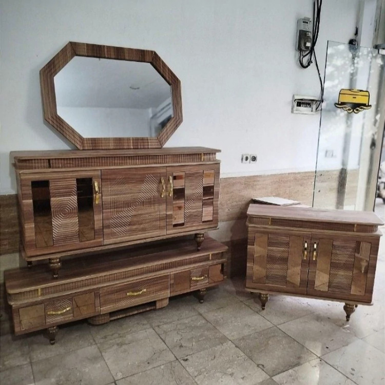 سرویس چوبی مروارید ((هزینه ارسال برعهده مشتری پسکرایه ))