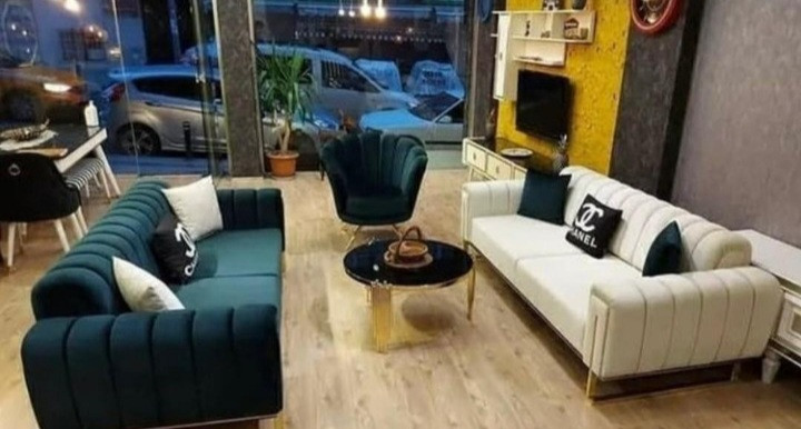 مبل راحتی صدفی ۷ نفره