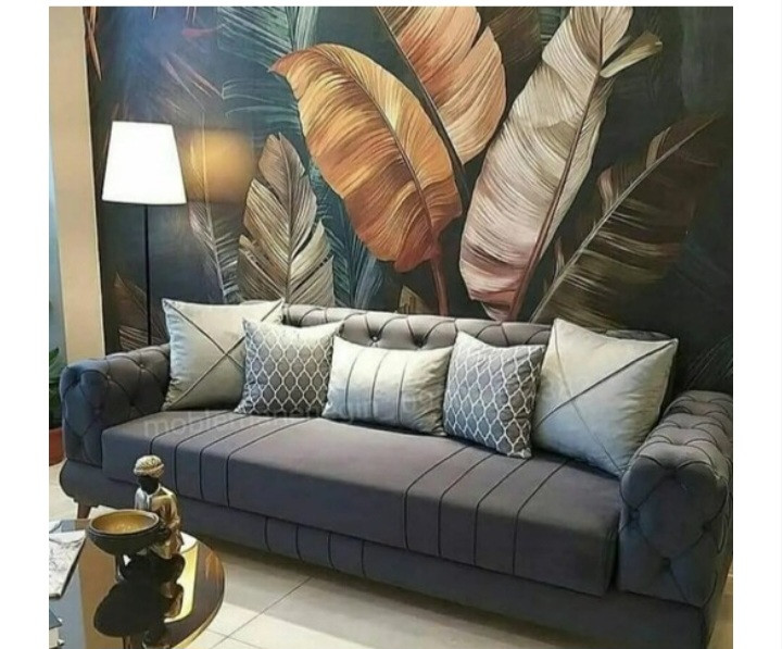 کاناپه ۳ نفره چستر پایه چوبی مناسب تی وی