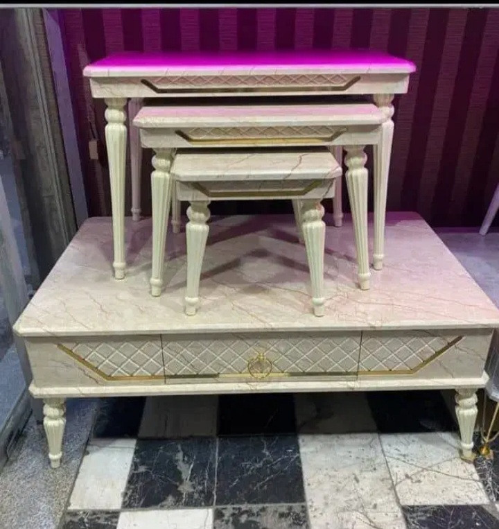میز جلومبلی و عسلی مدل لوزی