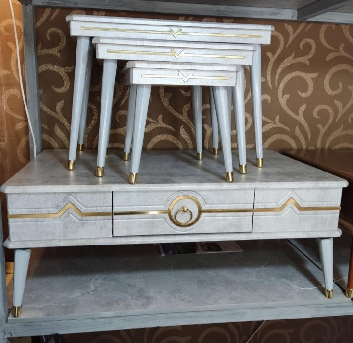 جلومبلی و عسلی چوبی مدل ضربان کپی