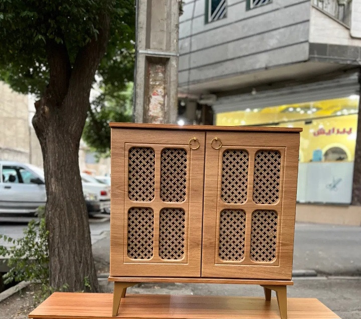 جاکفشی حصیری دو درب